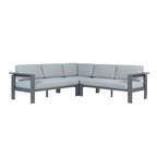 Sardinia Aluminum Frame Outdoor Sectional Sofa