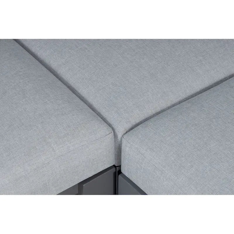 Sardinia Aluminum Frame Outdoor Sectional Sofa