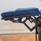 CUSchoice Outdoor Lounge Chair with Cushions - 20.7*43.3*37.8inchW*L*H