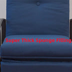 CUSchoice Outdoor Lounge Chair with Cushions - 20.7*43.3*37.8inchW*L*H