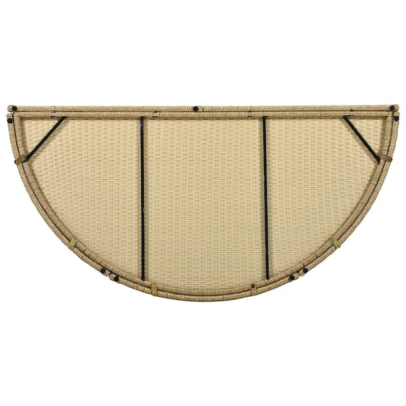 Outdoor Patio Daybed Wicker Rattan Double Daybed
