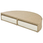 Outdoor Patio Daybed Wicker Rattan Double Daybed