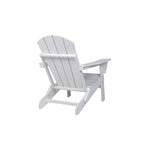 Outdoor Foldable Chair With Wide Armrests, Ergonomic Adirondack