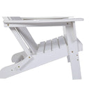 Outdoor Foldable Chair With Wide Armrests, Ergonomic Adirondack