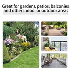 Outsunny 3 Piece Outdoor Rocking Chair Set with Glass Coffee Table