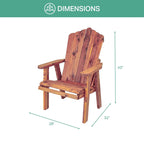 American Furniture Classics Model MM104 CEDAR Stationary Chair
