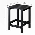 Single Layer Square Side Table