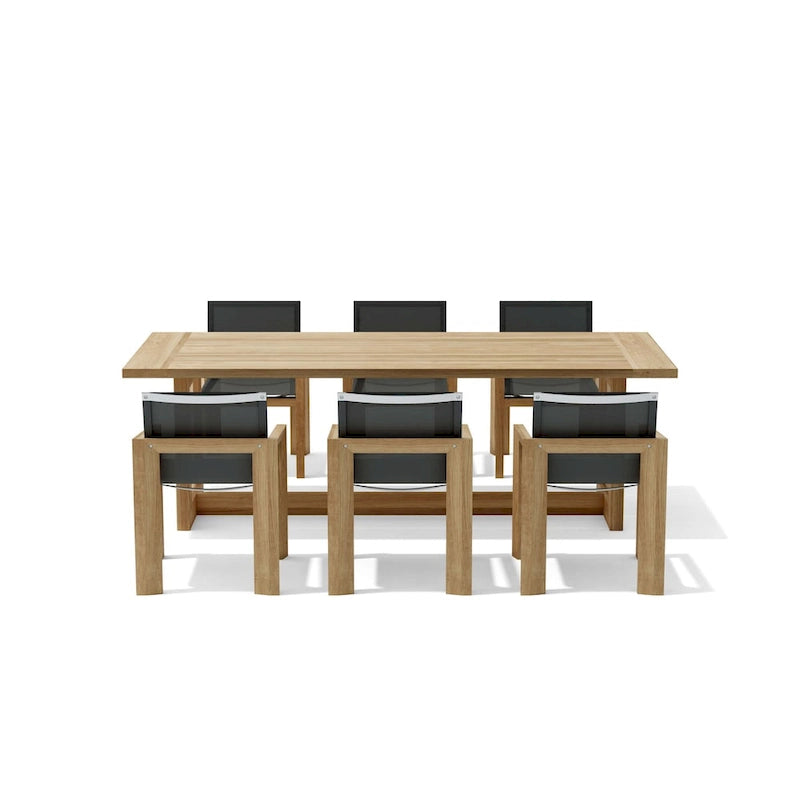 SET-856 7-pc Smyrna Dining Table Set