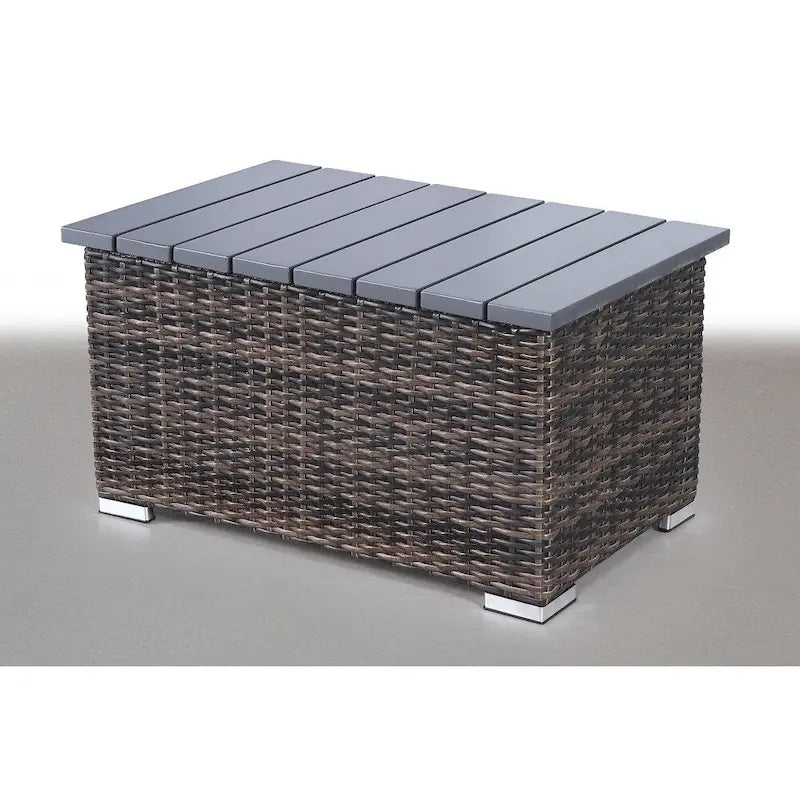 Wicker/Rattan 6 - Person Seating Group with Cushions