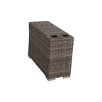 6 Piece Rattan Sectional Seating Group with Cushions