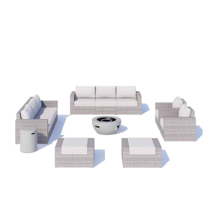 Avalon 12-Piece Fire Seating Set