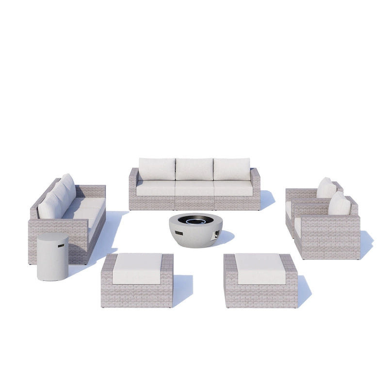 Avalon 12-Piece Fire Seating Set