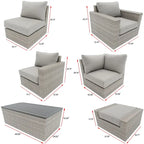 Avalon 12-Piece Fire Seating Set