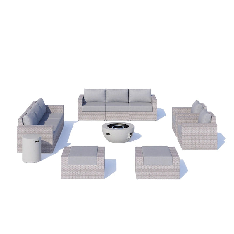 Avalon 12-Piece Fire Seating Set
