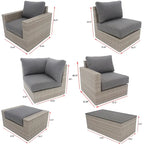 Avalon 12-Piece Fire Seating Set