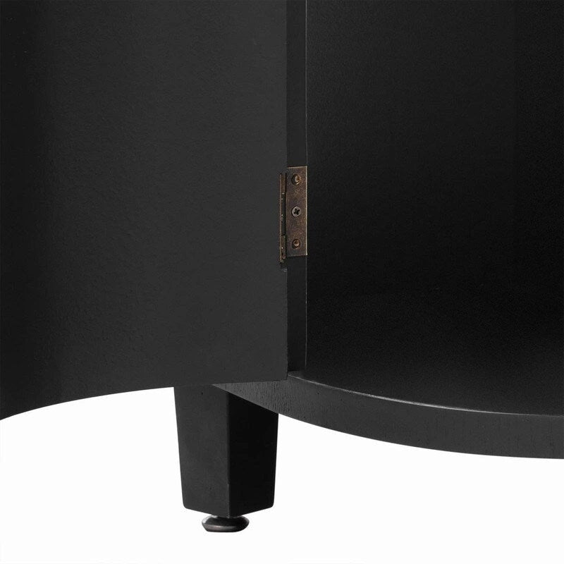 48 W Storage Cabinet with Four Doors and Adjustable Shelves - N/A