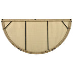 Patio Wicker Rattan Daybed Set with Retractable Canopy and Pillows