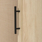 Corner cabinet ,Rattan door,Freestanding Corner Tables For Small Spaces,Corner Shelf Stand For Living Room,Kitchen,Bathroom