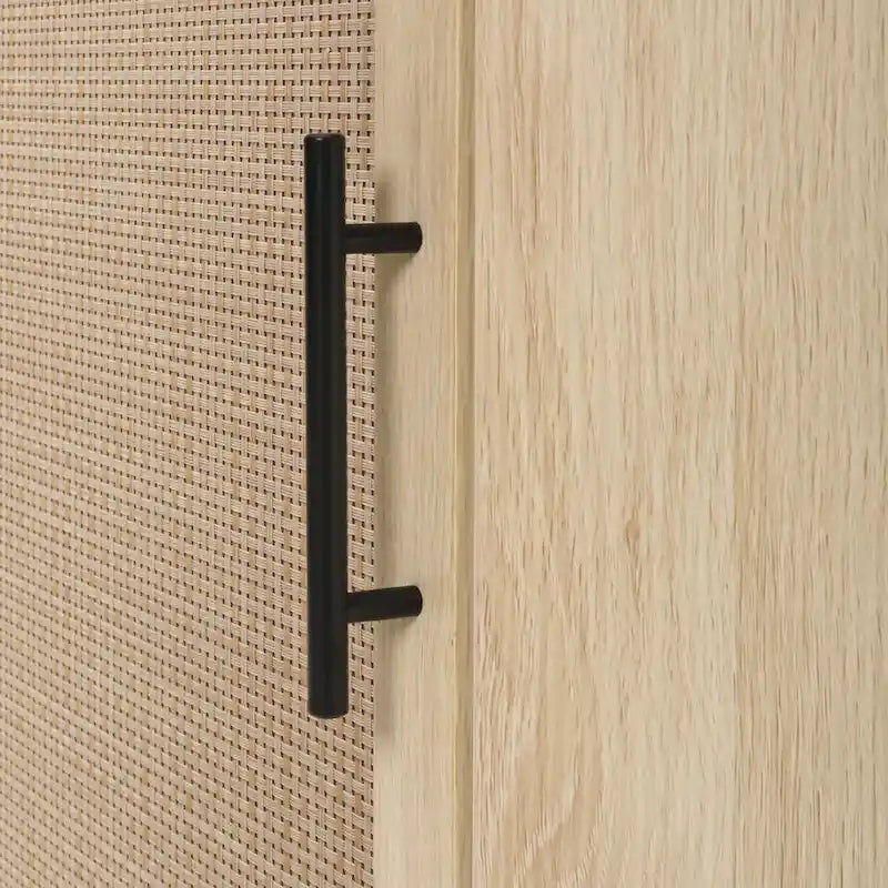 Corner cabinet ,Rattan door,Freestanding Corner Tables For Small Spaces,Corner Shelf Stand For Living Room,Kitchen,Bathroom