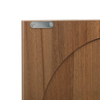 Corner cabinet ,Rattan door,Freestanding Corner Tables For Small Spaces,Corner Shelf Stand For Living Room,Kitchen,Bathroom