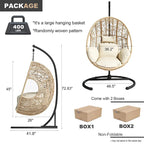 wicker Swing Egg Chair