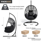 wicker Swing Egg Chair