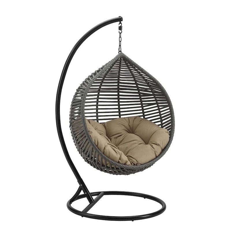 Iwal Teardrop Outdoor Patio Swing Chair by Havenside Home