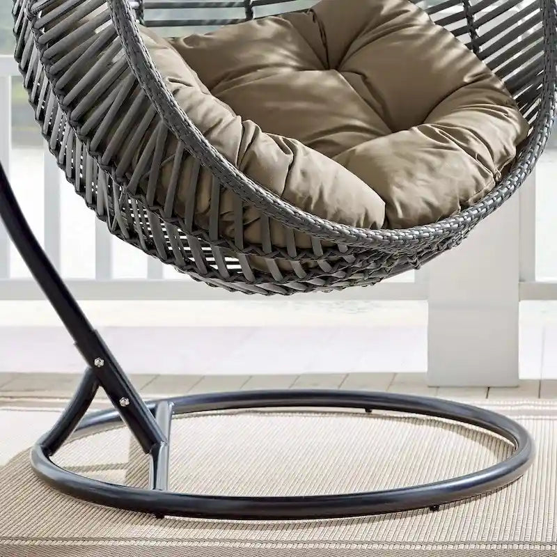 Iwal Teardrop Outdoor Patio Swing Chair by Havenside Home