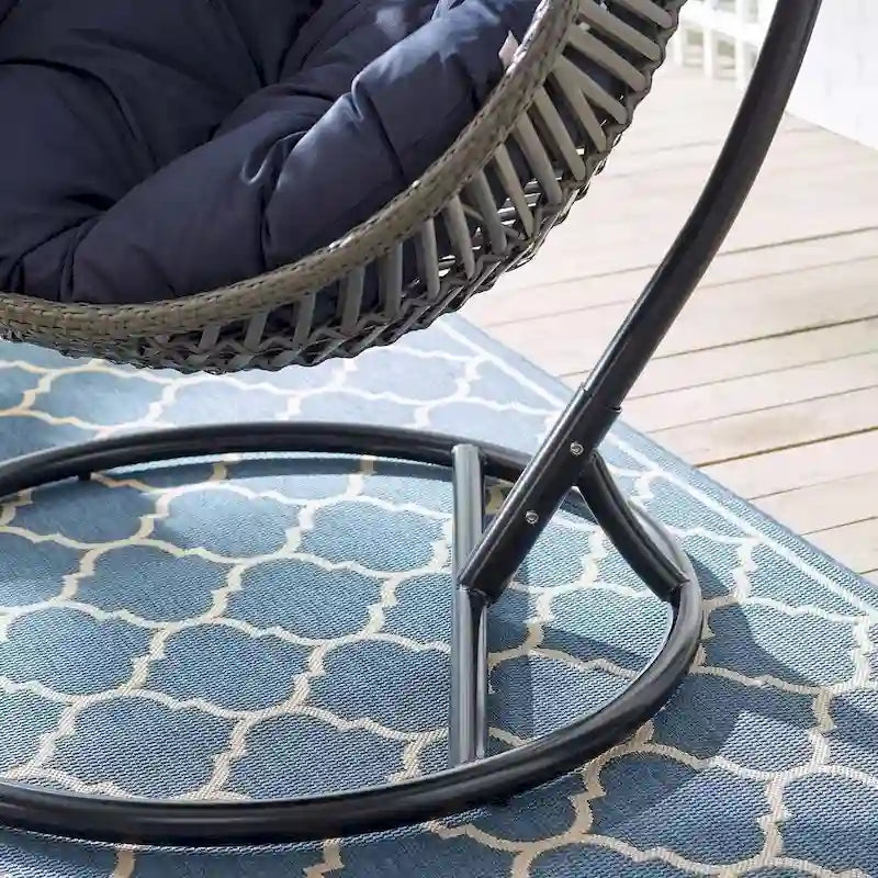 Iwal Teardrop Outdoor Patio Swing Chair by Havenside Home