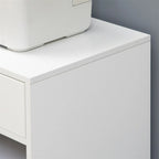 Supporto per stampante mobile, carrello portadocumenti con ruote, regolabile