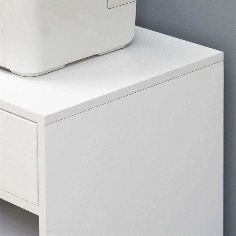 Supporto per stampante mobile, carrello portadocumenti con ruote, regolabile