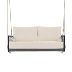 1-Piece Woven Rope Outdoor Swing Sofa