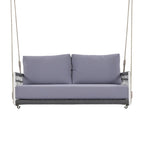 1-Piece Woven Rope Outdoor Swing Sofa