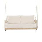 1-Piece Woven Rope Outdoor Swing Sofa