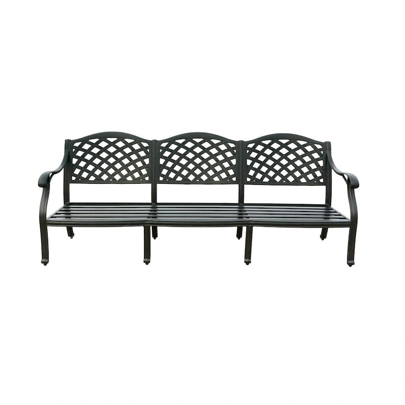 Nassau 4-Piece Patio Propane Fire Pit Sofa Set (with 2 Swivel Rocker Club Chairs) and 47  Round Fire Pit Chat Table