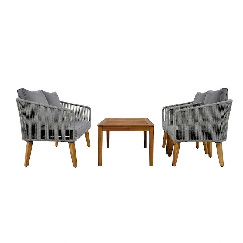 4-Piece Patio Conversation Set