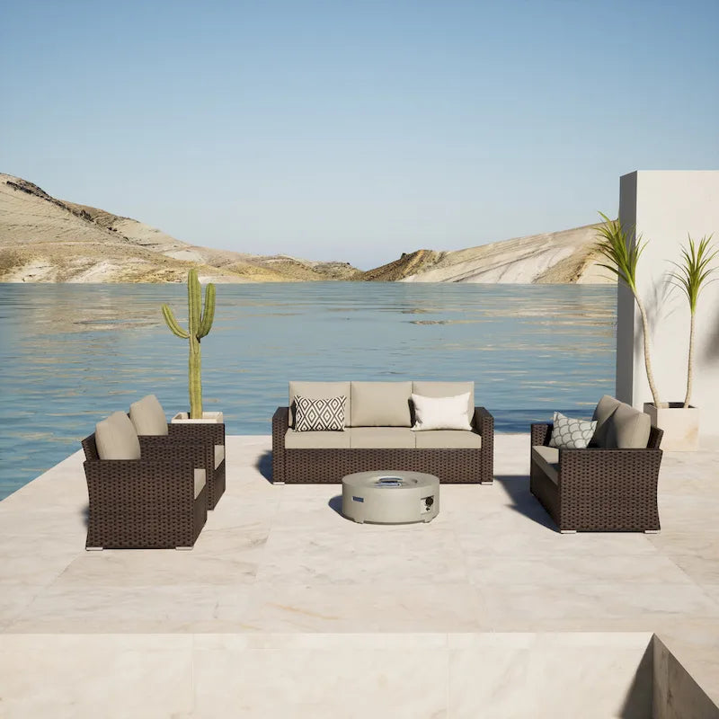 Laguna 5-piece Fire Seating Set