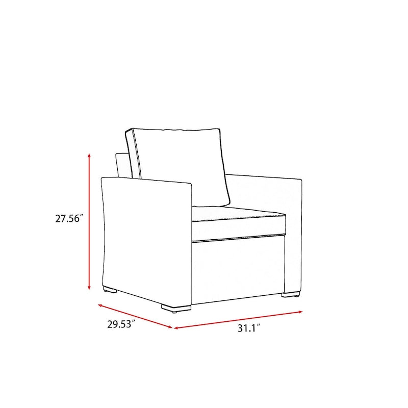 Laguna 5-piece Fire Seating Set