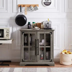 Coffee Bar Storage Cabinet - 16 D x 32 W x 32 H