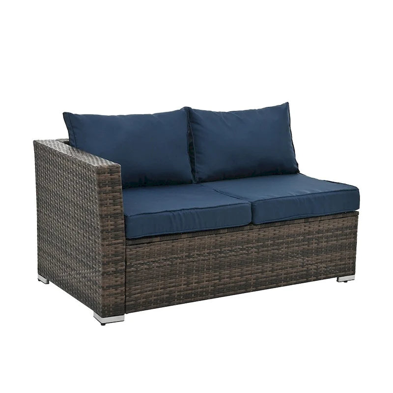 4 Set Wicker Furniture,Patio Furniture,Seasonal PE Wicker Furniture
