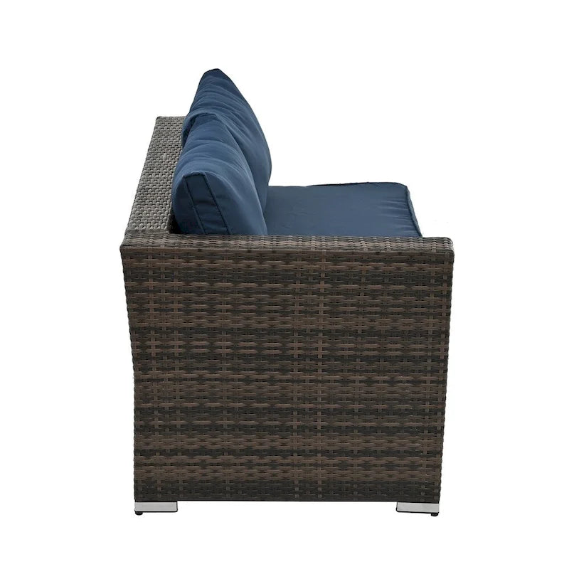 4 Set Wicker Furniture,Patio Furniture,Seasonal PE Wicker Furniture