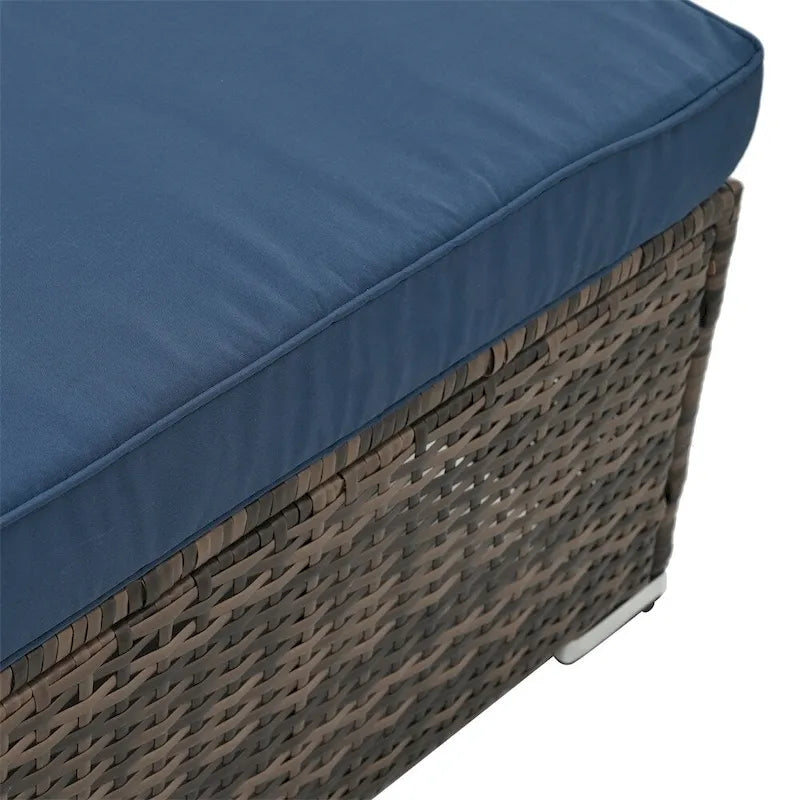 4 Set Wicker Furniture,Patio Furniture,Seasonal PE Wicker Furniture