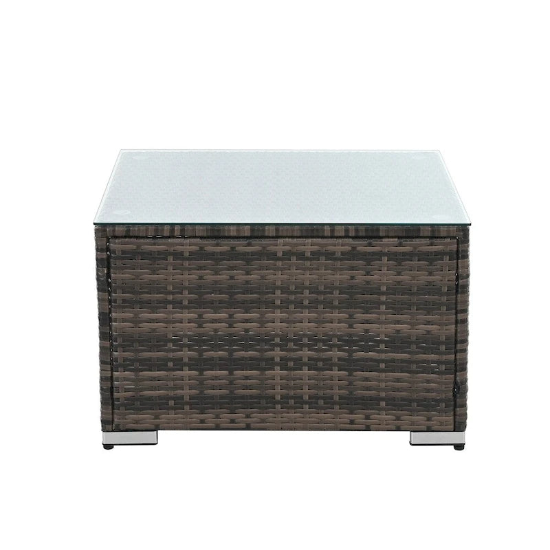 4 Set Wicker Furniture,Patio Furniture,Seasonal PE Wicker Furniture