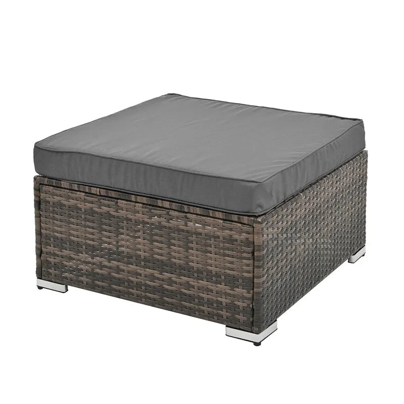 4 Set Wicker Furniture,Patio Furniture,Seasonal PE Wicker Furniture