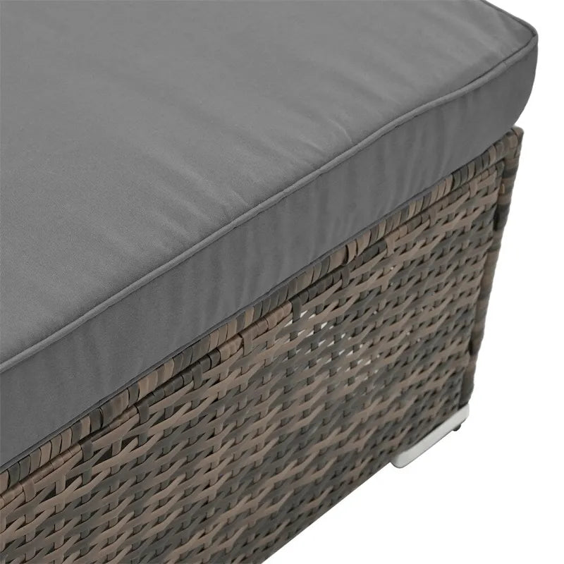 4 Set Wicker Furniture,Patio Furniture,Seasonal PE Wicker Furniture
