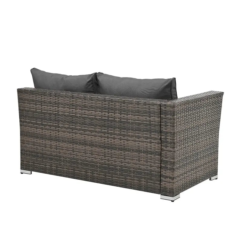 4 Set Wicker Furniture,Patio Furniture,Seasonal PE Wicker Furniture
