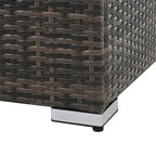 4 Set Wicker Furniture,Patio Furniture,Seasonal PE Wicker Furniture