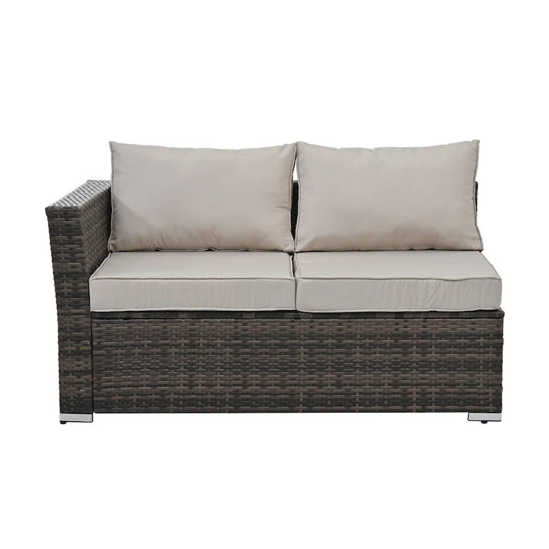 4 Set Wicker Furniture,Patio Furniture,Seasonal PE Wicker Furniture
