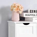 Floor Cabinet with Adjustable Shelf and Drawers