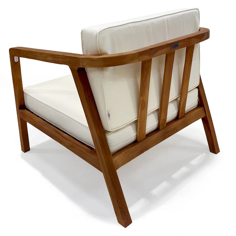 LuXeo Sumatra Teak Deep Seating Set - 4 Person